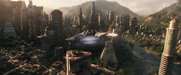 ワカンダ王国都市部