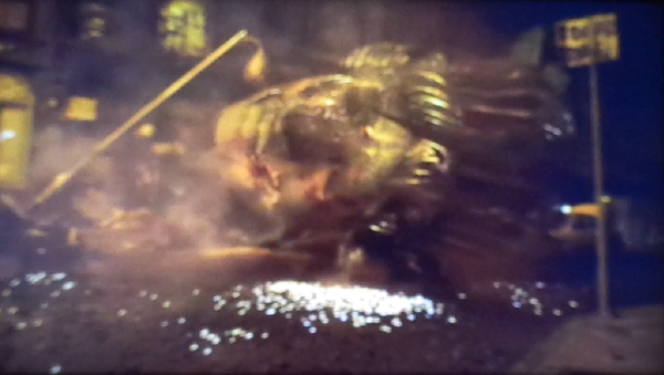 自由の女神像の頭部