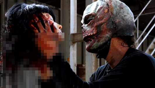 殺人鬼と女の生首