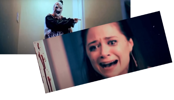 絶叫するサラとアート