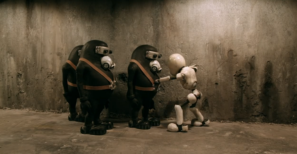 3バカ兄弟を攻撃するパートン