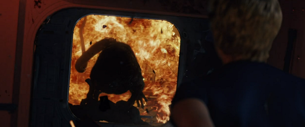 宇宙ステーション内火災