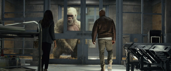 デイビスと巨大化したジョージ